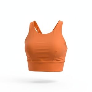 Lululemon Athletica Vibrant Orange Sports Bra